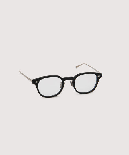 【NOCHINO OPTICAL】JIFUSAN - #1 GLOSS BLACK × CLEAR to GREY (調光レンズ)