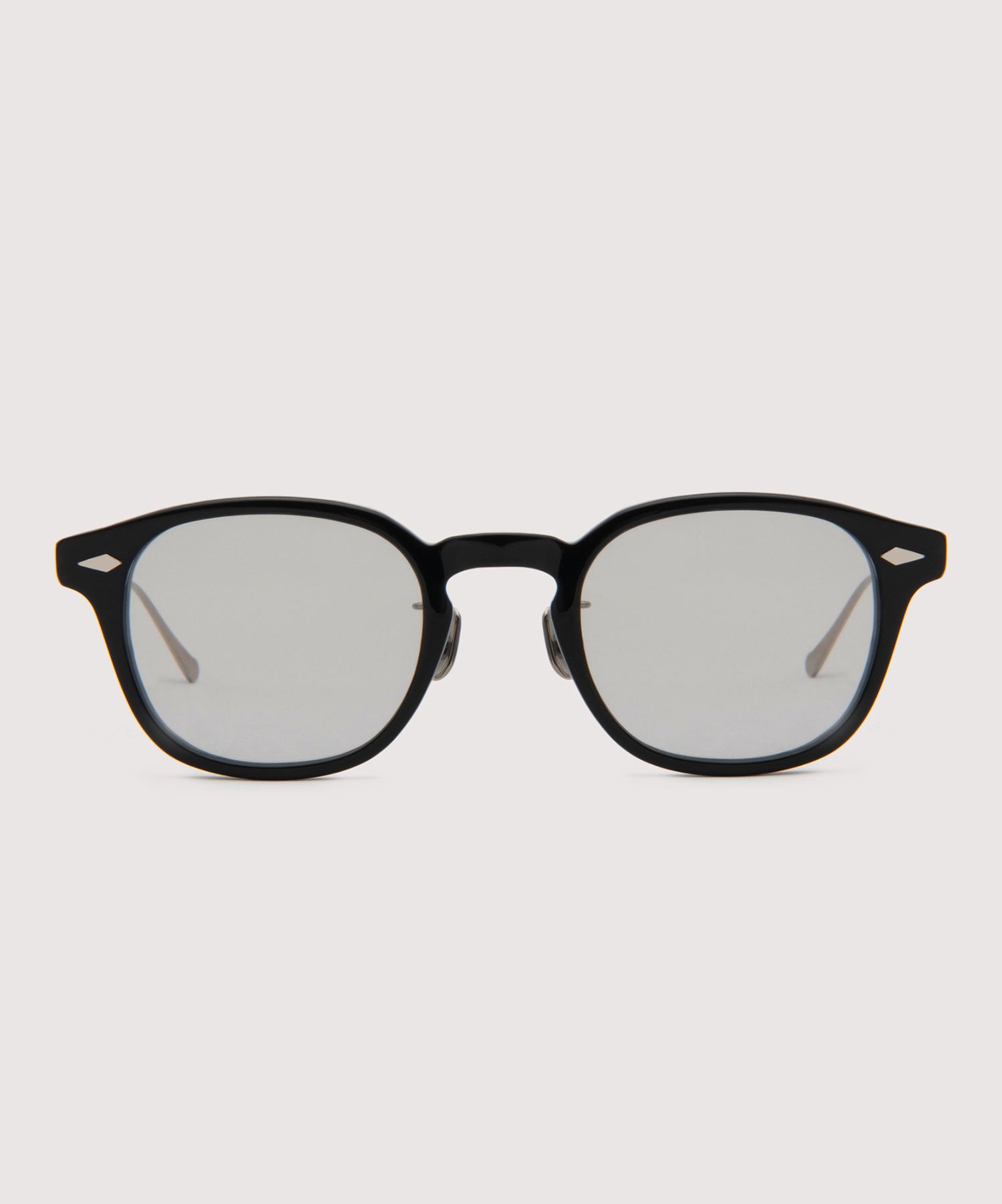 【NOCHINO OPTICAL】JIFUSAN - GLOSS BLACK × CLEAR to GREY (調光レンズ)