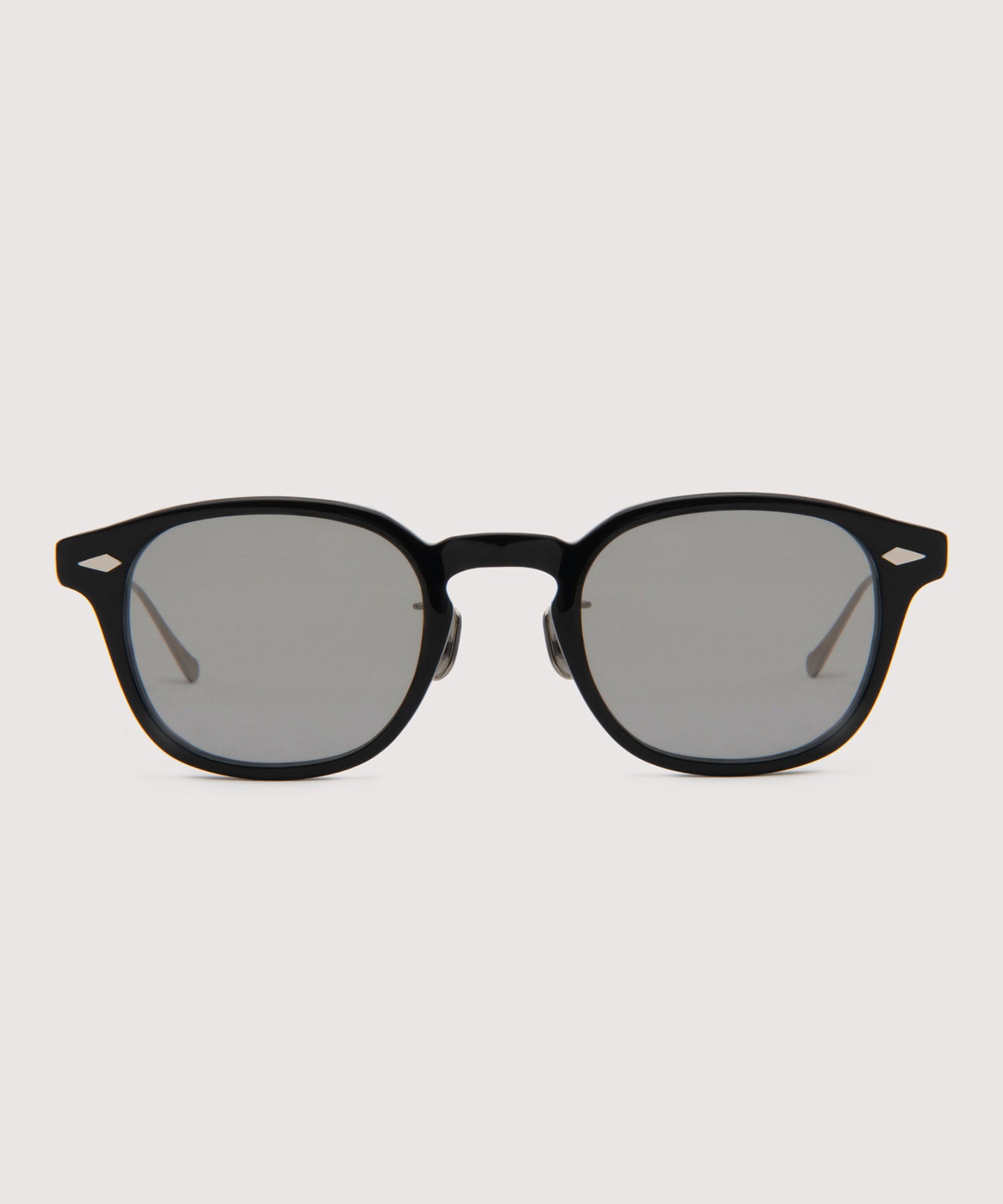【NOCHINO OPTICAL】JIFUSAN - GLOSS BLACK × CLEAR to GREY (調光レンズ)