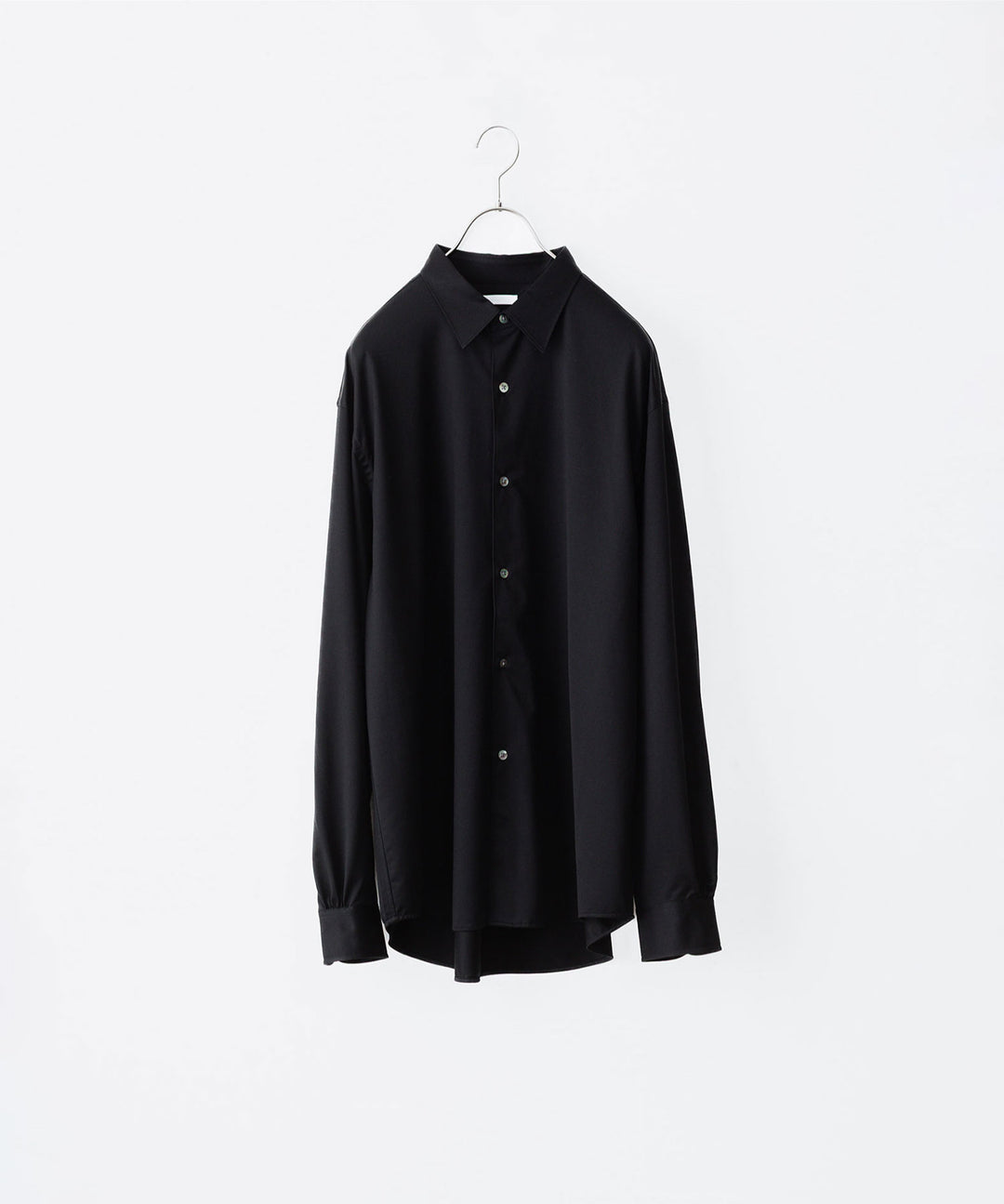 KANEMASA PHIL. カネマサフィルの46G MODEST SHIRTのBLACK 公式通販サイトsession福岡セレクトショップ