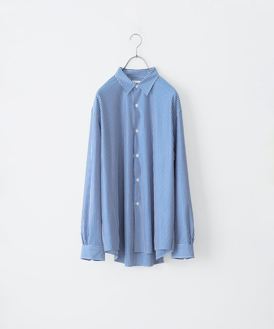 KANEMASA PHIL. カネマサフィルの46G STRIPE MODEST SHIRTのNAVY WHITE 公式通販サイトsession福岡セレクトショップ