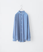 画像をギャラリービューアに読み込む, KANEMASA PHIL. カネマサフィルの46G STRIPE MODEST SHIRTのNAVY WHITE 公式通販サイトsession福岡セレクトショップ
