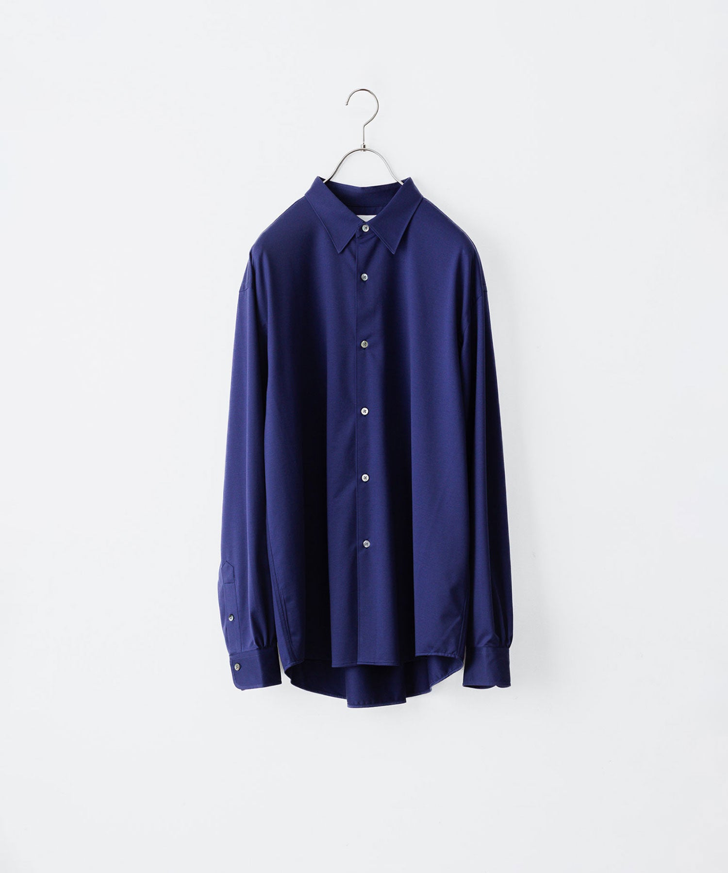 KANEMASA PHIL.】46G MODEST SHIRT - PURPLE NAVY | 公式通販サイト