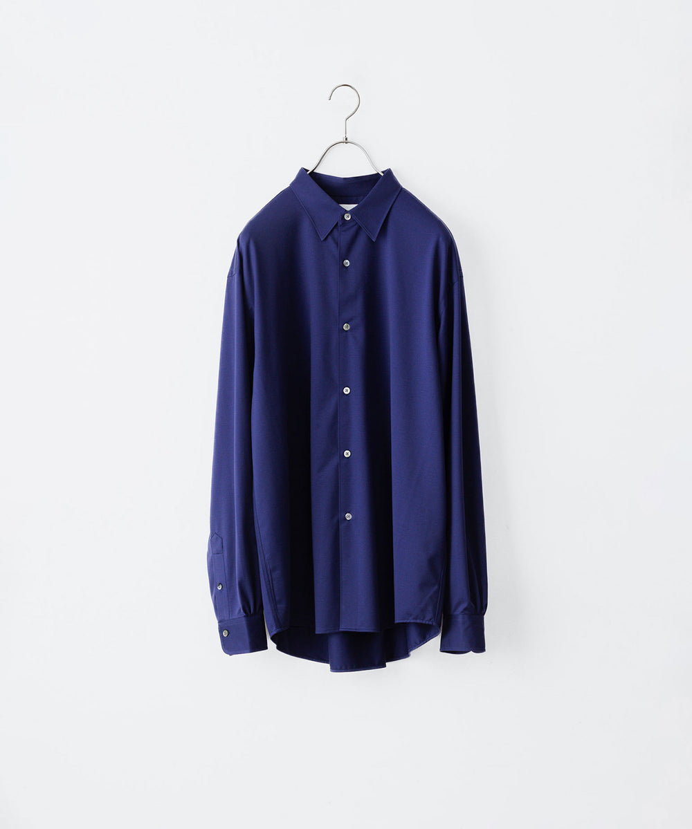 KANEMASA PHIL. カネマサフィルの46G MODEST SHIRTのPURPLE NAVY 公式通販サイトsession福岡セレクトショップ