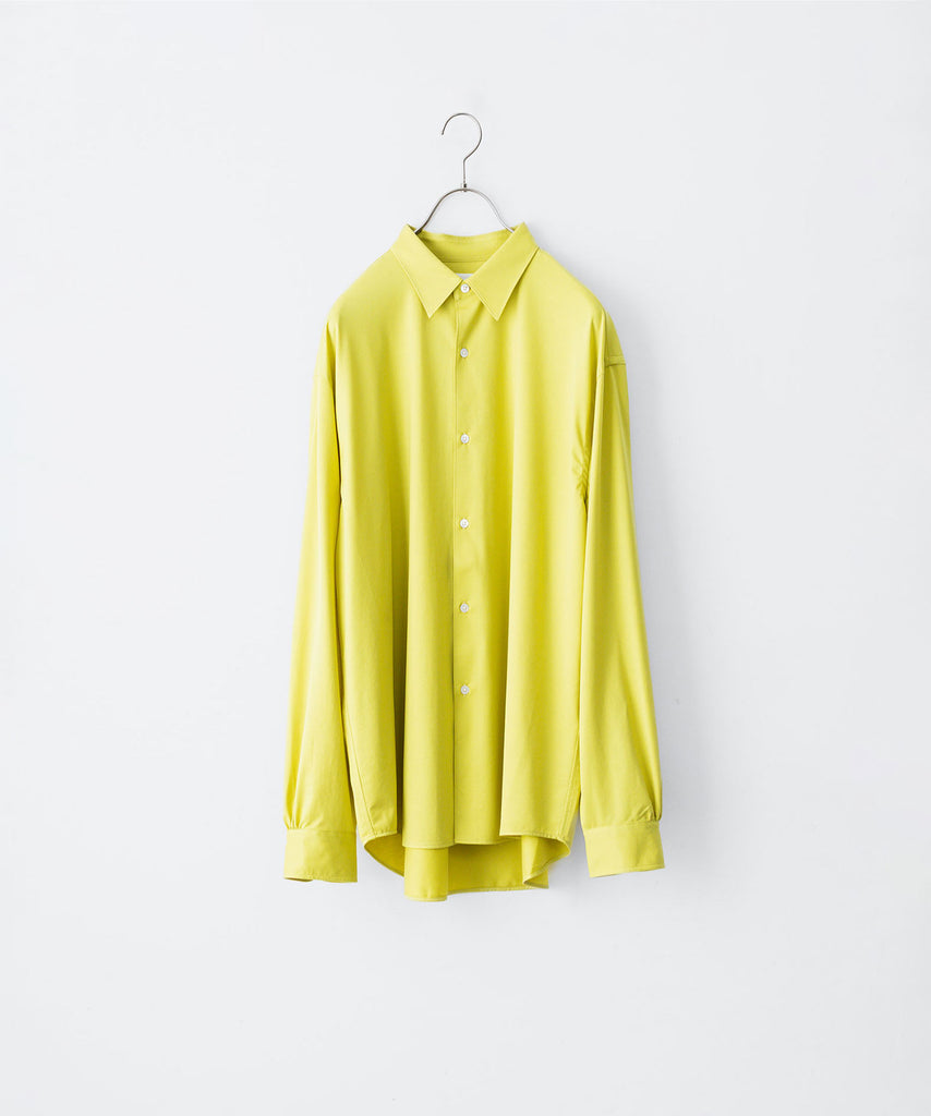 KANEMASA PHIL.】46G MODEST SHIRT - LIME YELLOW | 公式通販サイト