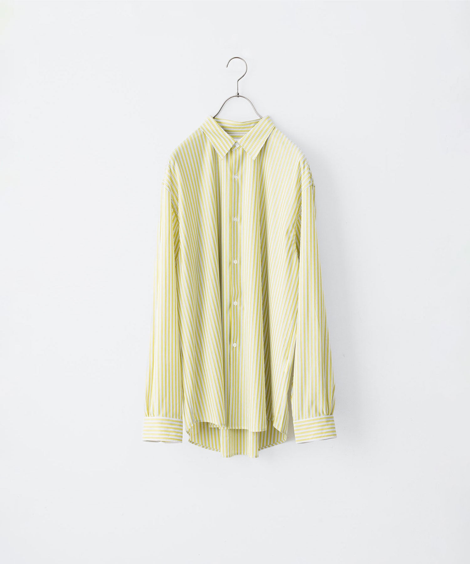 KYAWA様 KANEMASA PHIL.】46G STRIPE MODEST SHIRT - YELLOW BLACK | 公式通販
