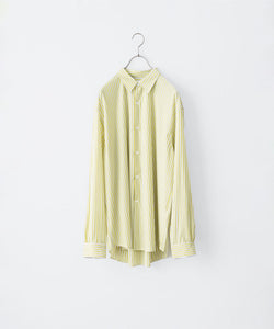 KANEMASA PHIL.】46G STRIPE MODEST SHIRT - YELLOW BLACK | 公式通販