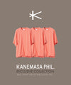 【KANEMASA PHIL.】EXCLUSIVE - 36G HIGH TWIST BALLOON TEE - SALMONPINK