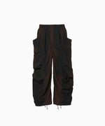 画像をギャラリービューアに読み込む, 【SUBLATIONS】KIVULI PRINT BANANA CUTTING PANTS - DARK BROWN
