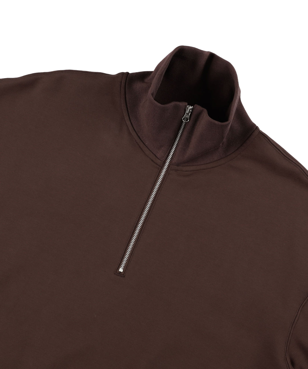 KANEMASA PHIL. カネマサフィル 23AW EXCLUSIVE - 36G SUPER FINE GAUGE HALF ZIP PULLOVER - BROWN sessionセッション福岡セレクトショップ公式通販サイト