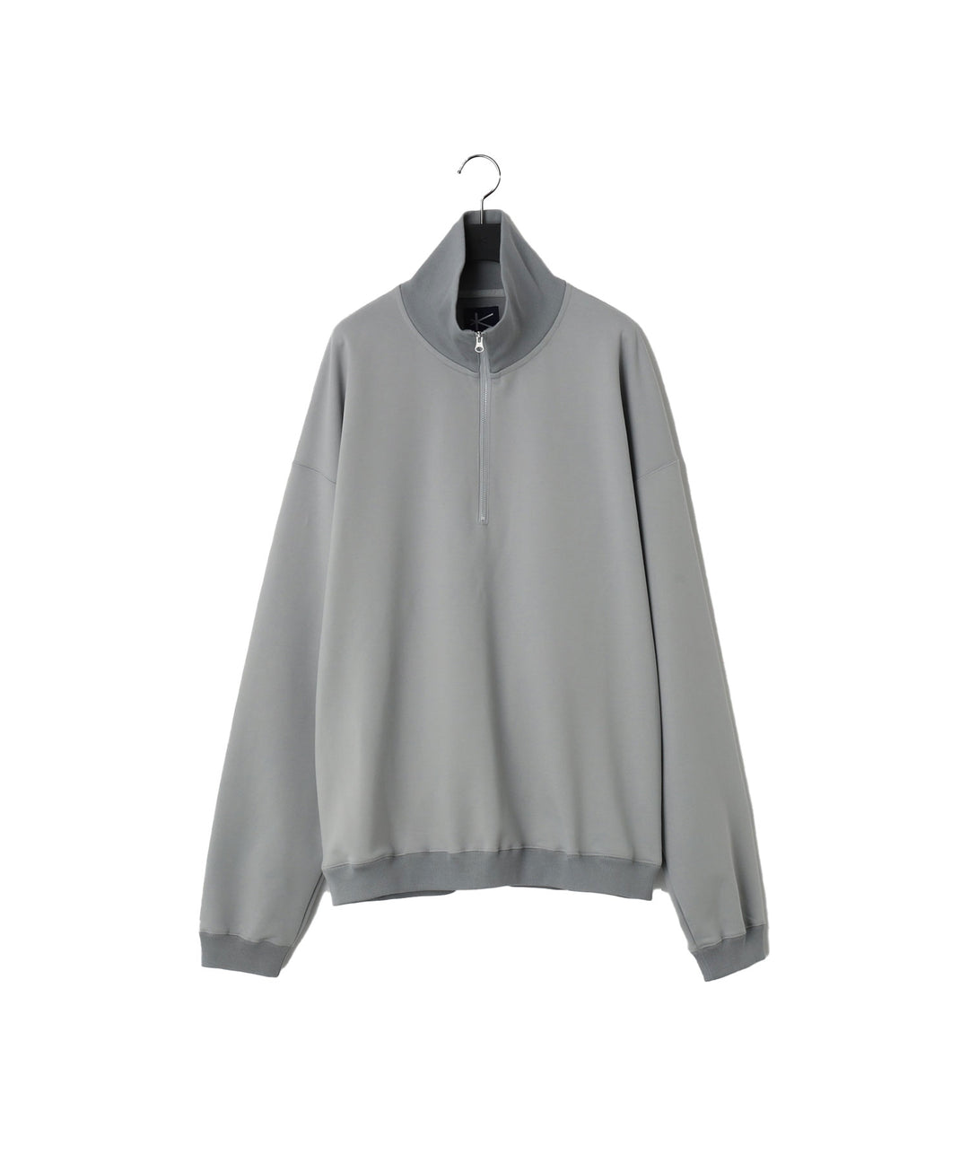KANEMASA PHIL. カネマサフィル 23AW EXCLUSIVE - 36G SUPER FINE GAUGE HALF ZIP PULLOVER - LIGHT GRAY sessionセッション福岡セレクトショップ公式通販サ