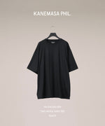 画像をギャラリービューアに読み込む, 【KANEMASA PHIL.】カネマサフィル 36G WOOL SILKY TEEのBLACKの公式通販サイトsession福岡セレクトショップ
