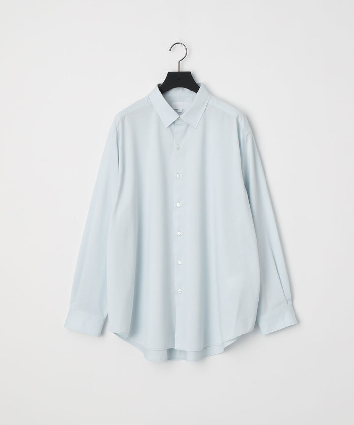 【KANEMASA PHIL.】カネマサフィルのニットシャツ 46G ATOMOSPHERE SHIRT - SAX公式通販サイトsession福岡セレクトショップ