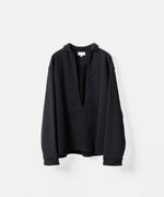 画像をギャラリービューアに読み込む, KANEMASA PHIL. カネマサフィル 36G NEEDLE PUNCH V NECK SMOCKのBLACK 公式通販サイトsession福岡セレクトショップ
