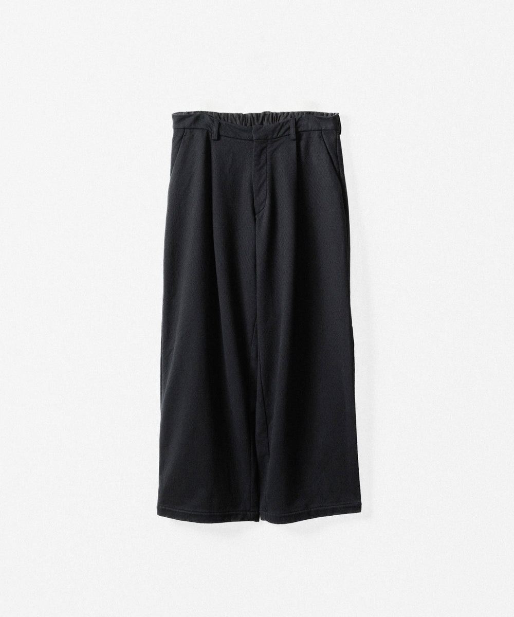 KANEMASA PHIL. カネマサフィル 36G NEEDLE PUNCH WIDE SLACKSのBLACK 公式通販サイトsession福岡セレクトショップ