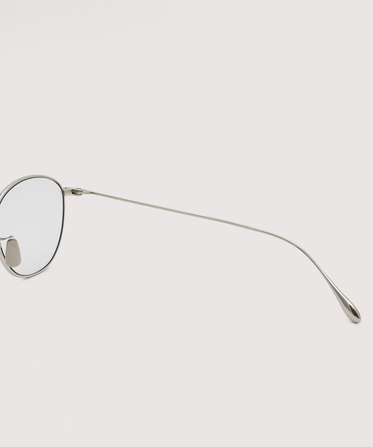 【NOCHINO OPTICAL】KOUGETSU PLUTINUM SILVER × CLEAR to D.GREY (調光レンズ)