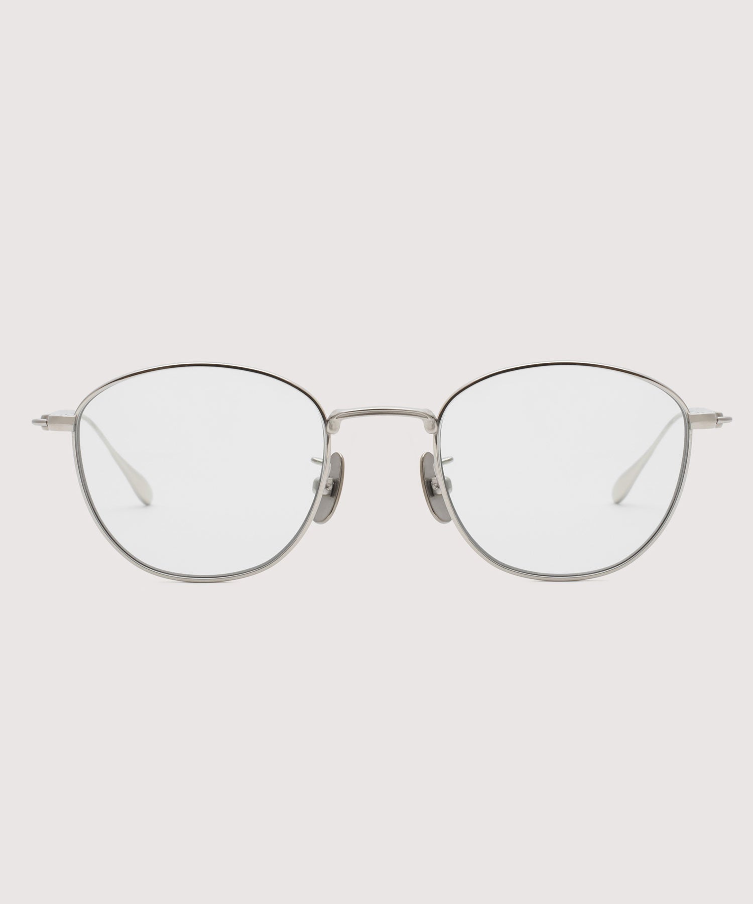 【NOCHINO OPTICAL】KOUGETSU PLUTINUM SILVER × CLEAR to D.GREY (調光レンズ)