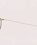 画像をギャラリービューアに読み込む, NOCHINO OPTICALのKOUGETSUの#5 CHAMPAGNE GOLD &amp; AMBER× CLEAR to D.GREY(調光レンズ)の公式通販サイトsession福岡セレクトショップ
