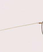 画像をギャラリービューアに読み込む, NOCHINO OPTICALのKOUGETSUの#5 CHAMPAGNE GOLD &amp; AMBER× CLEAR to D.GREY(調光レンズ)の公式通販サイトsession福岡セレクトショップ
