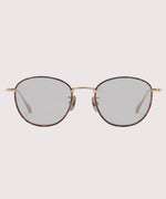 画像をギャラリービューアに読み込む, NOCHINO OPTICALのKOUGETSUの#5 CHAMPAGNE GOLD &amp; AMBER× CLEAR to D.GREY(調光レンズ)の公式通販サイトsession福岡セレクトショップ
