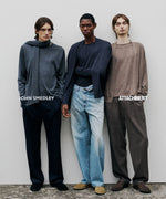 画像をギャラリービューアに読み込む, ATTACHMENT アタッチメント × JOHN SMEDLEYの× JOHN SMEDLEY MERINO EXTRAFINE WIDE STOLE - D.NAVYの公式通販サイトsession福岡セレクトショップ
