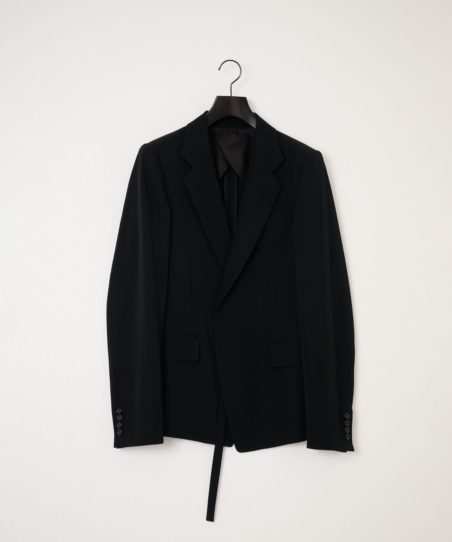 UJOH】2BS TRIM BELT JKT - BLACK | 公式通販サイト session(セッション)