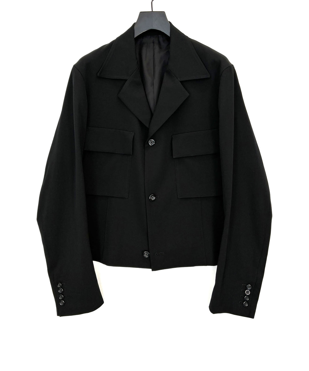 UJOH((ウジョー)のULSTER COLLAR SHORT JKT - BLACKの公式通販サイトsession福岡セレクトショップ