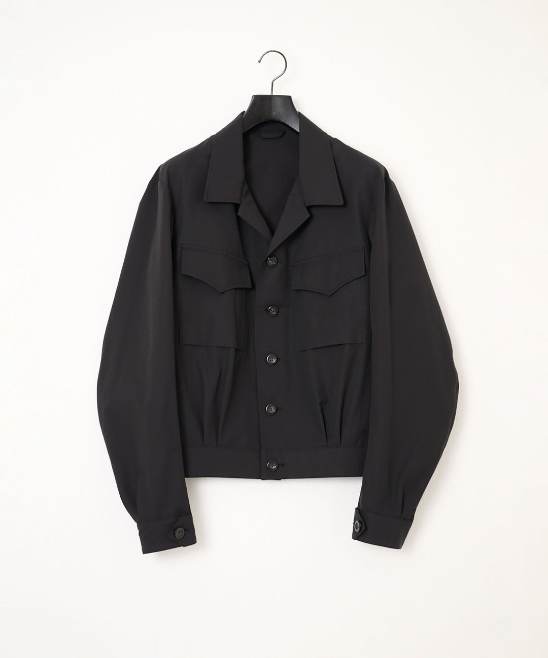 UJOH((ウジョー)のSHORT BLOUSON -BLACKの公式通販サイトsession福岡セレクトショップ