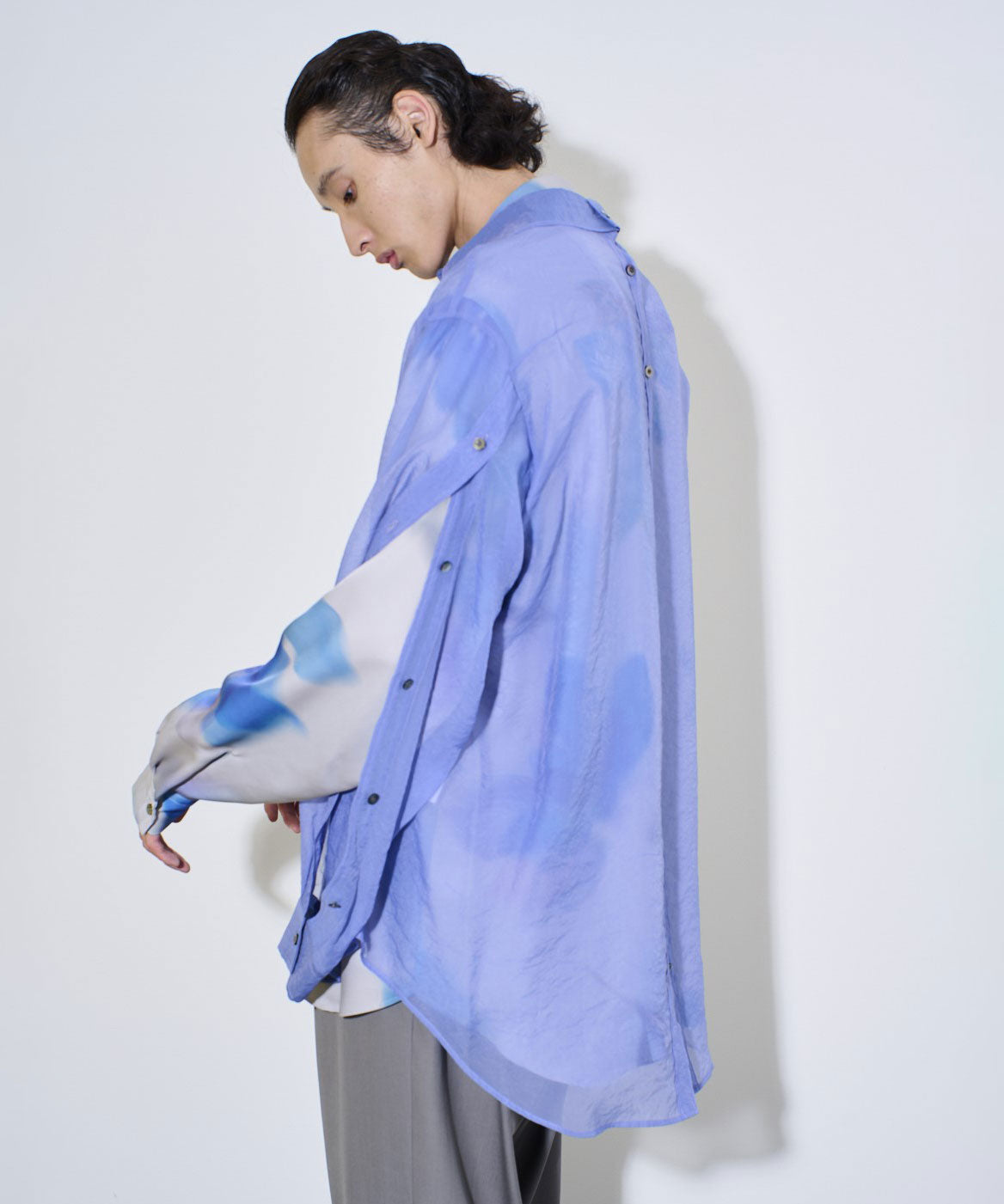 UJOH】FULL OPEN SHIRT - HYACINTH BLUE | 公式通販サイト session 