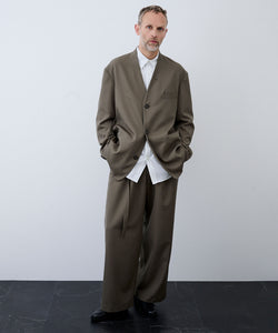 UJOH ウジョーのBELTED WIDE STRAIGHT PNT MOSS GRAYの公式通販サイトsession福岡セレクトショップ