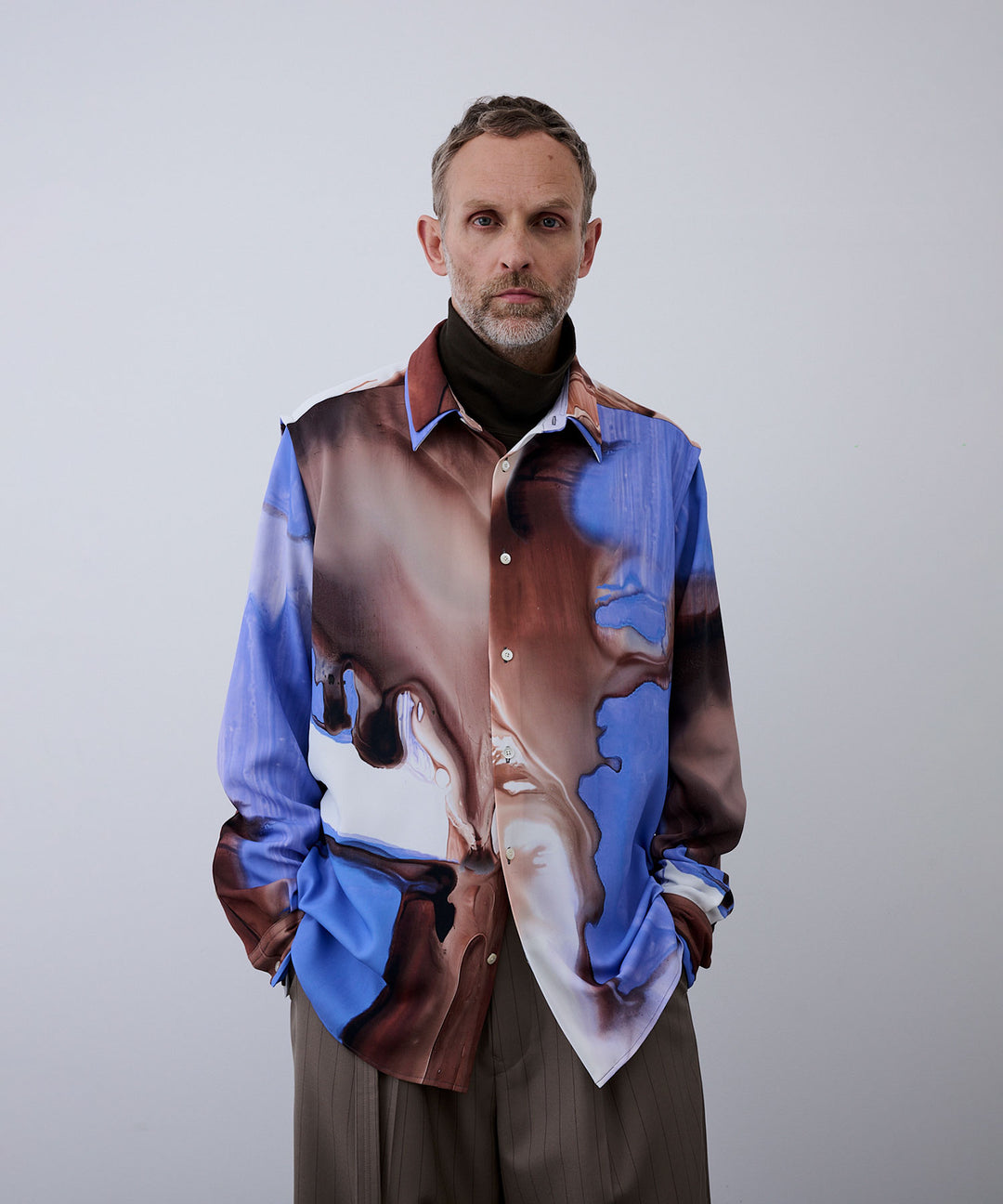 UJOH - ウジョー×KANAKO SASAKIのW COLLAR SHIRTのWHITE公式通販サイトsession福岡セレクトショップ