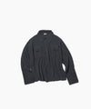【nakedgauge】 COMFORT TOUCH KNITTING SHIRT - CHARCOAL GRAY