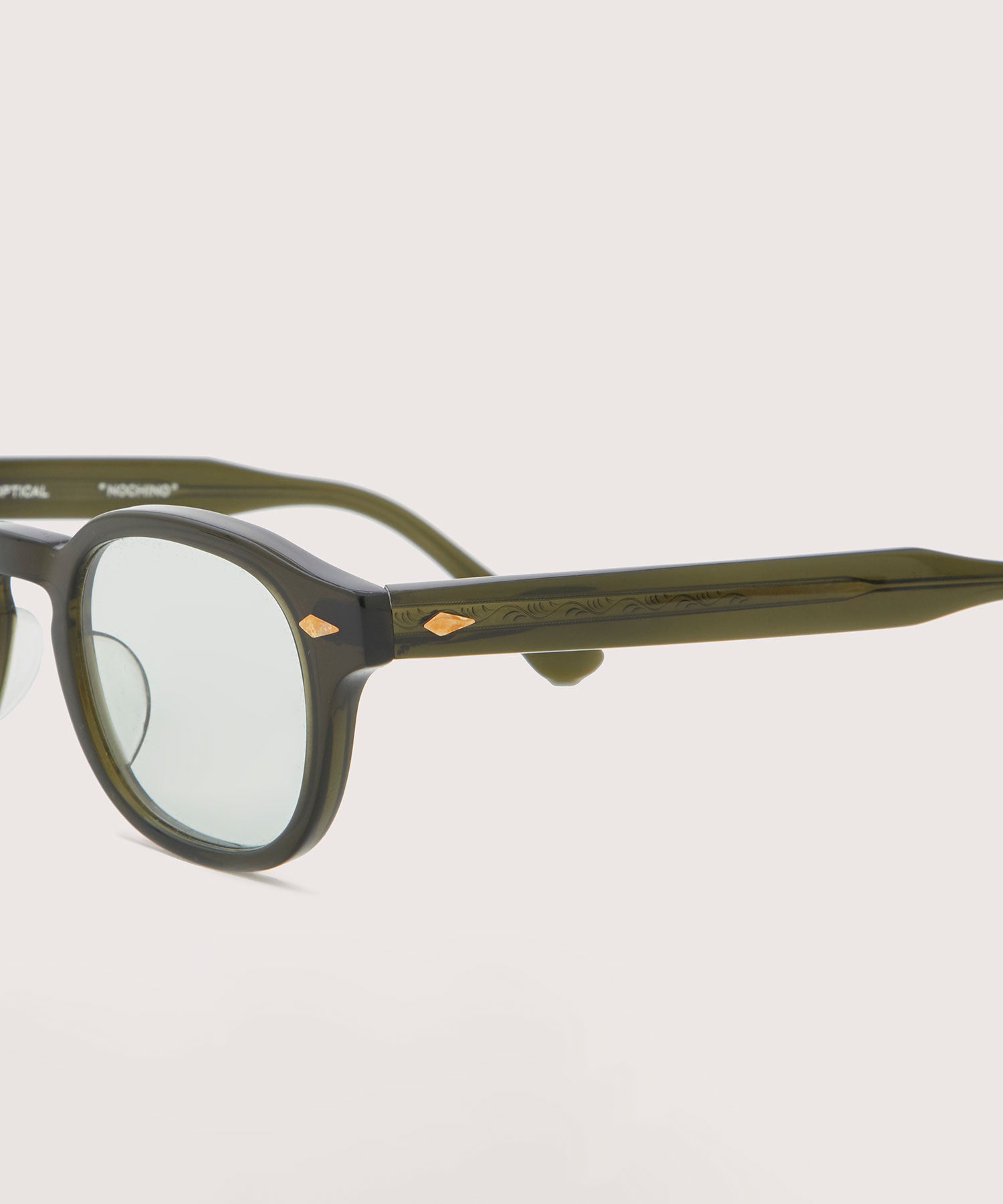 【NOCHINO OPTICAL】NOCHINO - CLEAR SMOKE OLIVE × GREY GREEN TO D.GREY (調光モデル)