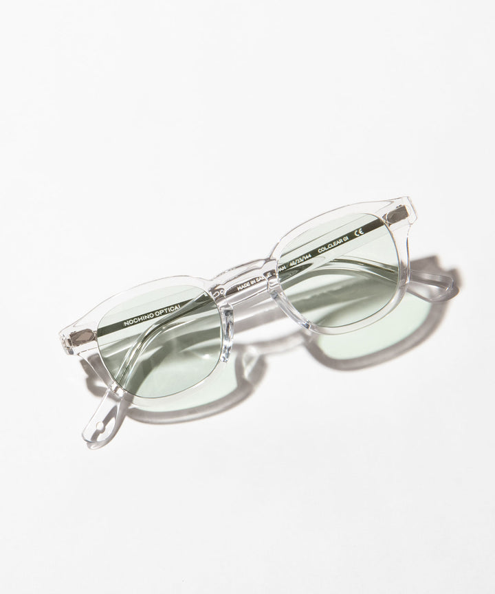 【NOCHINO OPTICAL】NOCHINO - CRYSTAL CLEAR×GREY GREEN TO D.GREY(調光レンズ)