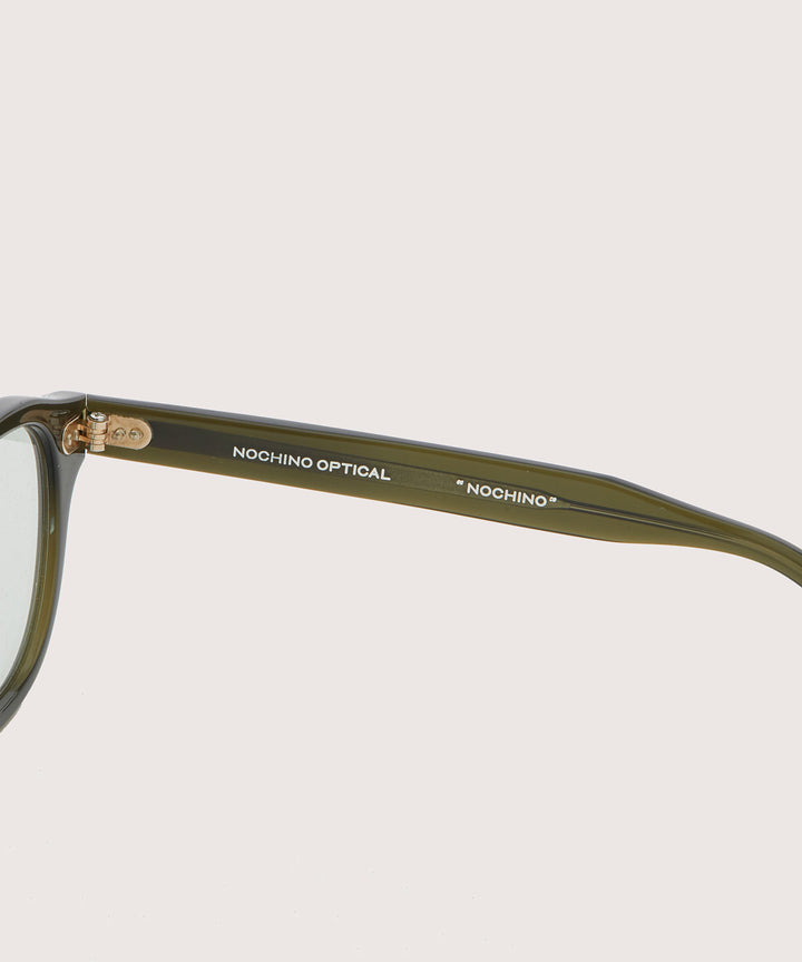 【NOCHINO OPTICAL】NOCHINO - Clear Smoke Olive x Grey Green to D.Grey (調光レンズ)