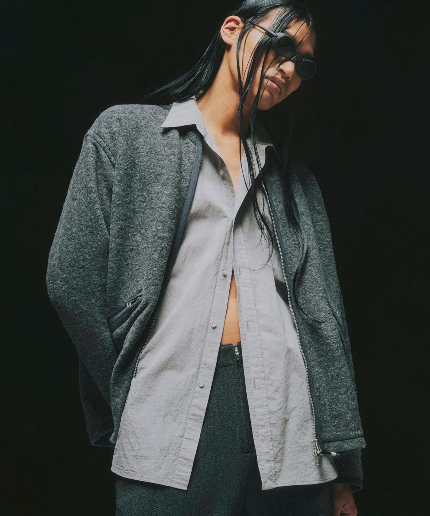 paratrait パラトレイトのZIP UP TYROL JKTのCHARCOAL 公式通販サイトsession福岡セレクトショップ