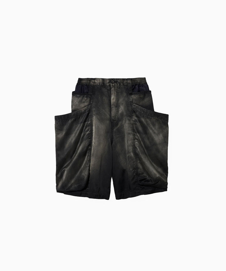 【SUBLATIONS】RUSTY SATIN GARDEN SHORT PANTS - BLACK公式通販サイトsession福岡セレクトショップ