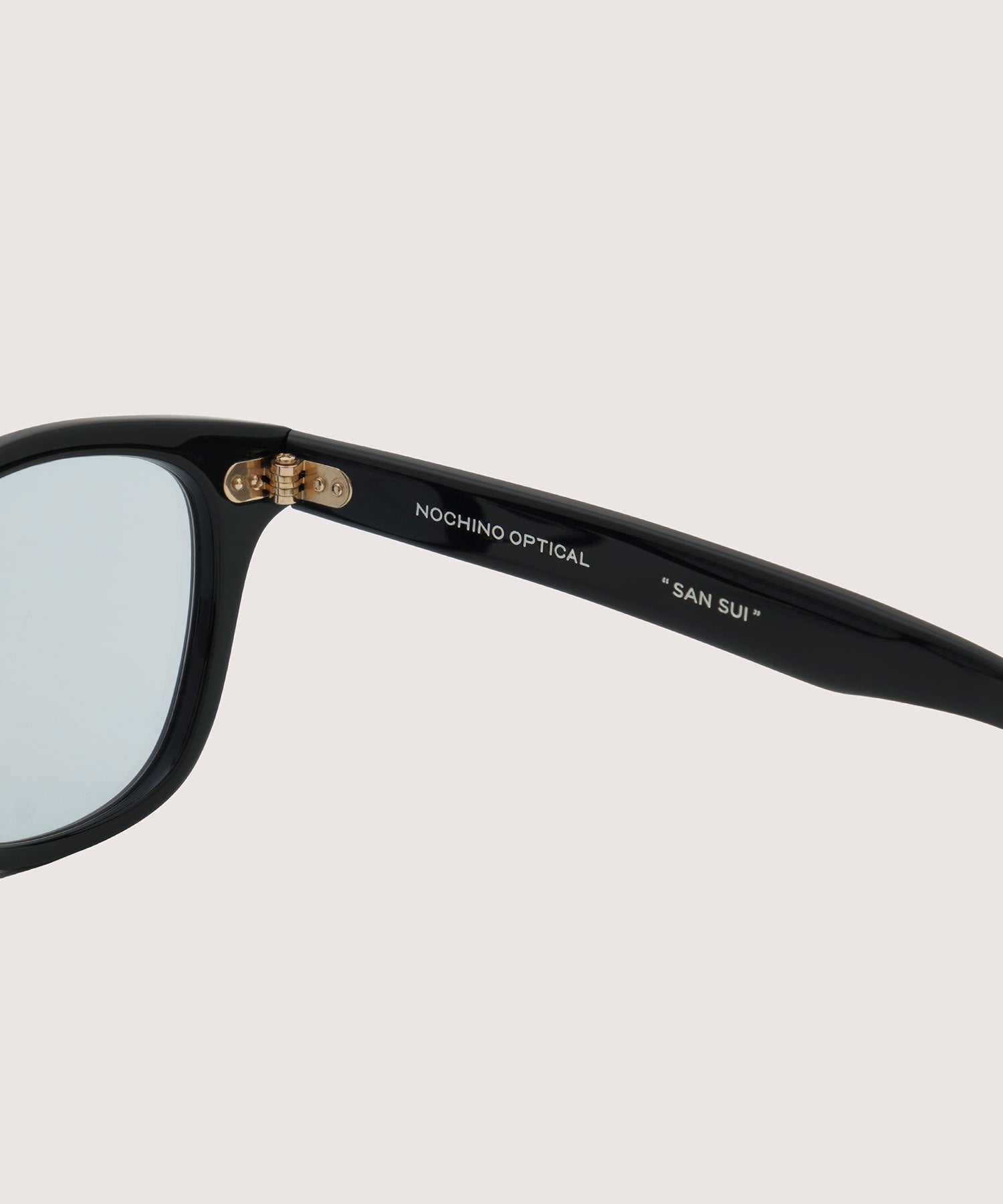 【NOCHINO OPTICAL】SANSUI - GLOSS BLACK × BLUE GREY to D.GREY (調光レンズ)
