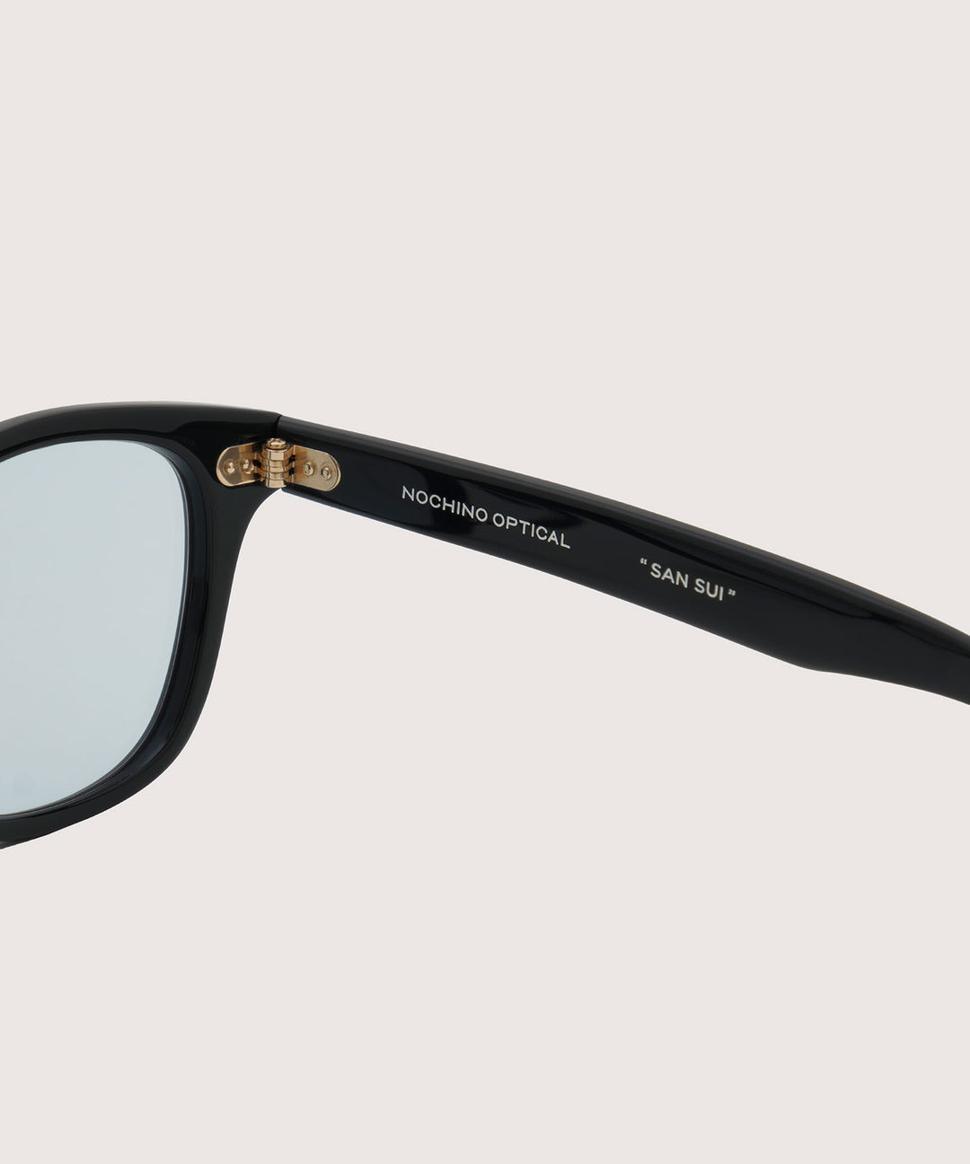 【NOCHINO OPTICAL】SANSUI - GLOSS BLACK × BLUE GREY to D.GREY (調光レンズ)