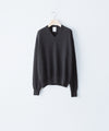 【SUBLATIONS】CASHMERE V-NECK KNIT - CHARCOAL