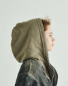 【SUBLATIONS】CRACKING COATED RIDERS PARKA - SAND BEIGE BASE