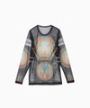 【SUBLATIONS】SECOND SKIN L/S T-SHIRT - CHROMATIC BLACK