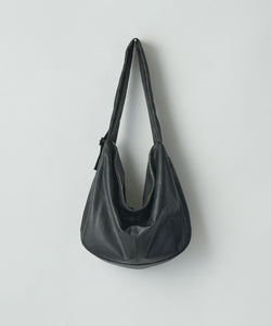 ssstein(シュタイン)のSHIRRING HANDLE LEATHER SHOULDER BAG - BLACKの公式通販サイトsession福岡セレクトショップ