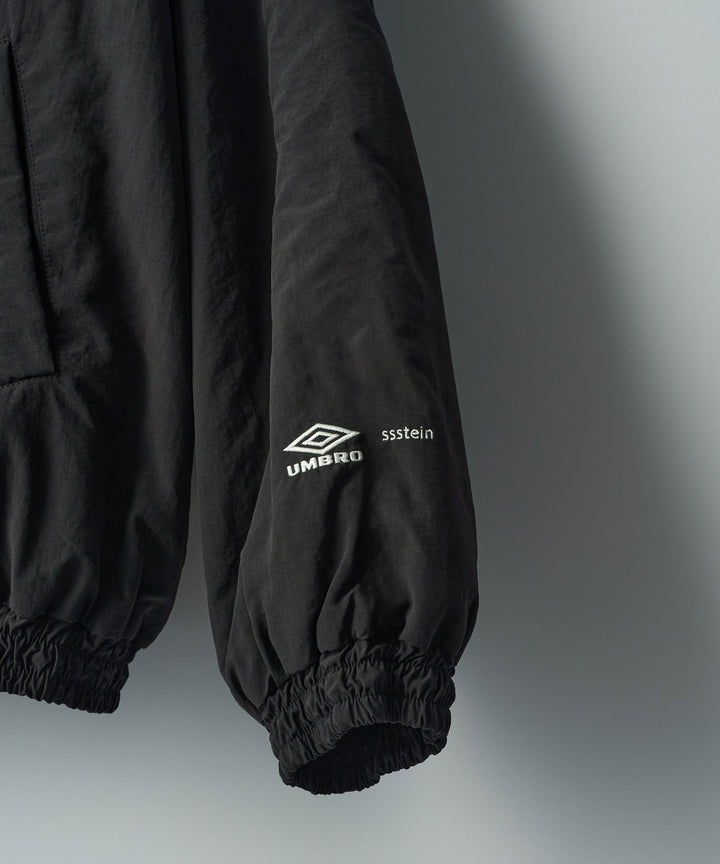 ssstein×UMBRO(シュタイン×アンブロ)のCO/NY POPLIN PADDED JACKET - BLACKの公式通販サイトsession福岡セレクトショップ