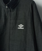 画像をギャラリービューアに読み込む, 【ssstein × UMBRO】LINEN/NYLON TRACK JACKET - BLACK
