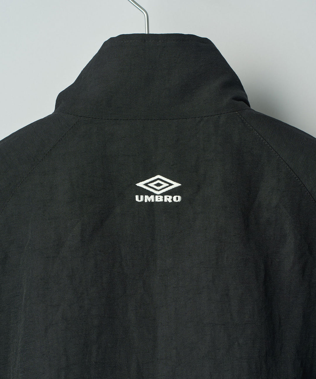 【ssstein × UMBRO】LINEN/NYLON TRACK JACKET - BLACK