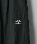 画像をギャラリービューアに読み込む, 【ssstein × UMBRO】LINEN/NYLON TRACK TROUSERS - BLACK
