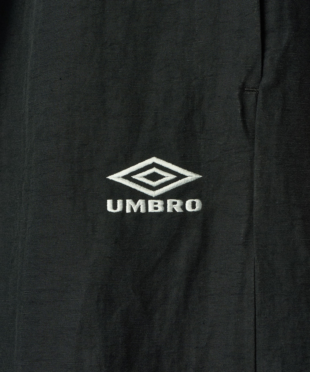 【ssstein × UMBRO】LINEN/NYLON TRACK TROUSERS - BLACK