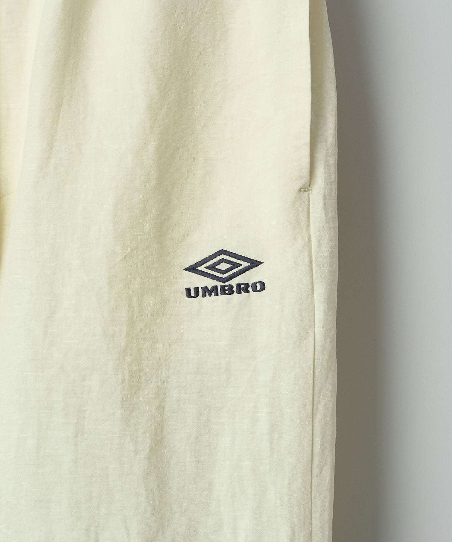 ssstein×UMBRO(シュタイン×アンブロ)のLINEN/NYLON TRACK TROUSERS - IVORYの公式通販サイトsession福岡セレクトショップ
