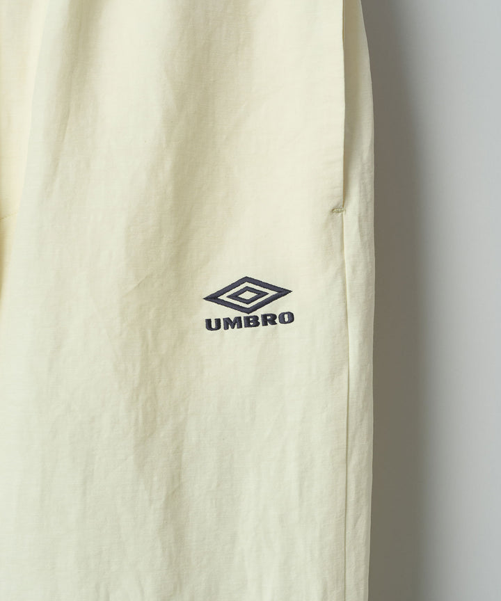 ssstein×UMBRO(シュタイン×アンブロ)のLINEN/NYLON TRACK TROUSERS - IVORYの公式通販サイトsession福岡セレクトショップ